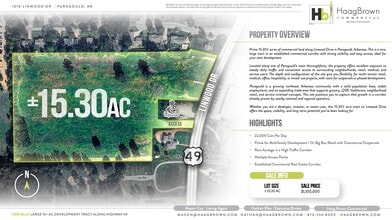 1010 Linwood Dr, Paragould, AR - Aérien  Vue de la carte - Image1