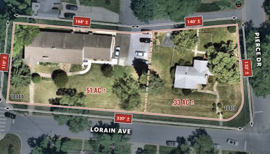 10400-10410 Lorain Ave, Silver Spring, MD - Aérien Vue de la carte