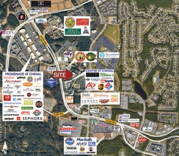 17300 Chenal Pky, Little Rock, AR - Aerial  map view