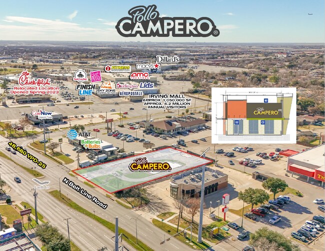 More details for 2705 N Belt Line Rd, Irving, TX - Retail for Sale