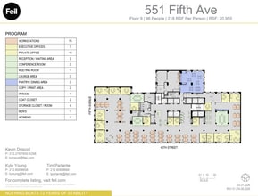 551 Fifth Ave, New York, NY for lease Floor Plan- Image 1 of 4