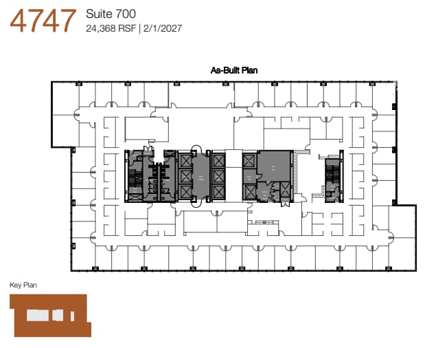 4747 Executive Dr, San Diego, CA à louer Plan d’étage- Image 1 de 1