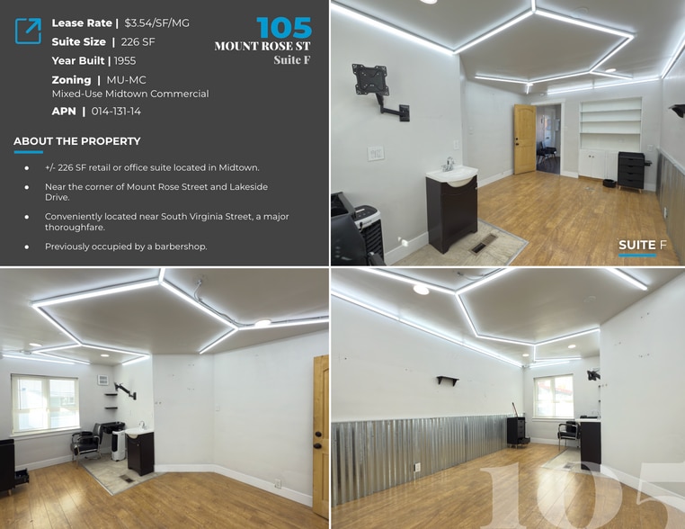 105 Mount Rose St, Reno, NV for lease - Building Photo - Image 2 of 8