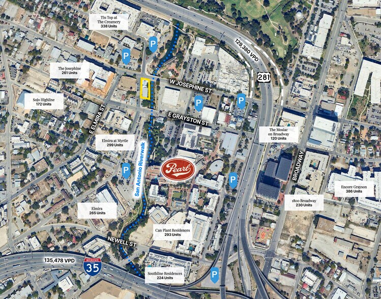 102 W Josephine St, San Antonio, TX à louer - Photo du bâtiment - Image 3 de 3