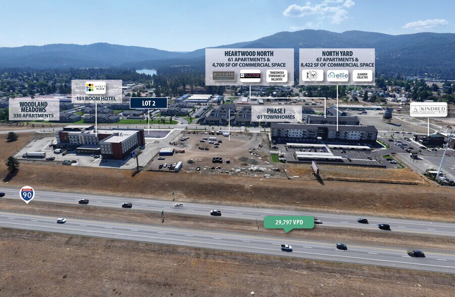 1091 E 4th Ave, Post Falls, ID à louer - Photo du bâtiment - Image 2 de 4