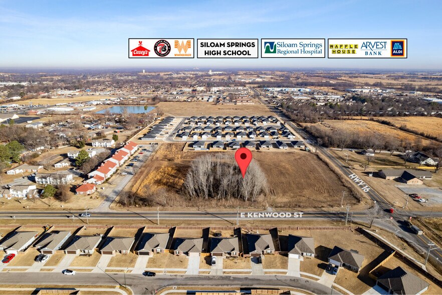 5.09 Acres Hwy 16 & E Kenwood St, Siloam Springs, AR à vendre - Photo du bâtiment - Image 3 de 10