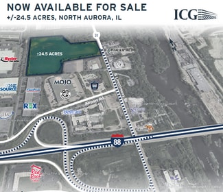 More details for 136 S Lincolnway, North Aurora, IL - Land for Sale