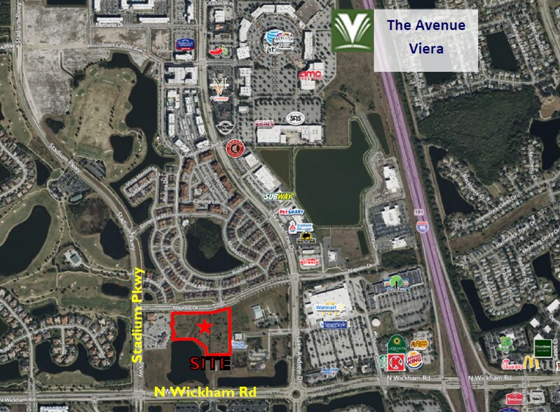 N Wickham Rd and Stadium Pkwy rd, Viera, FL for sale - Building Photo - Image 2 of 2