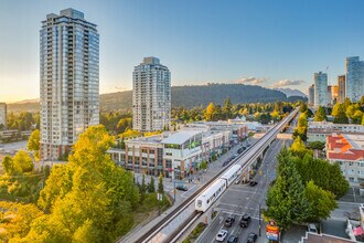 3433 North Rd, Burnaby, BC - AERIAL map view