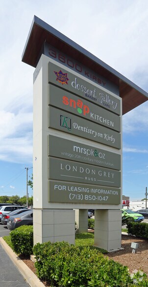 3600 Kirby Dr, Houston, TX à louer - Photo du bâtiment - Image 2 de 5