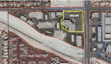 5135 Camino Al Norte Rd, North Las Vegas, NV - AERIAL  map view