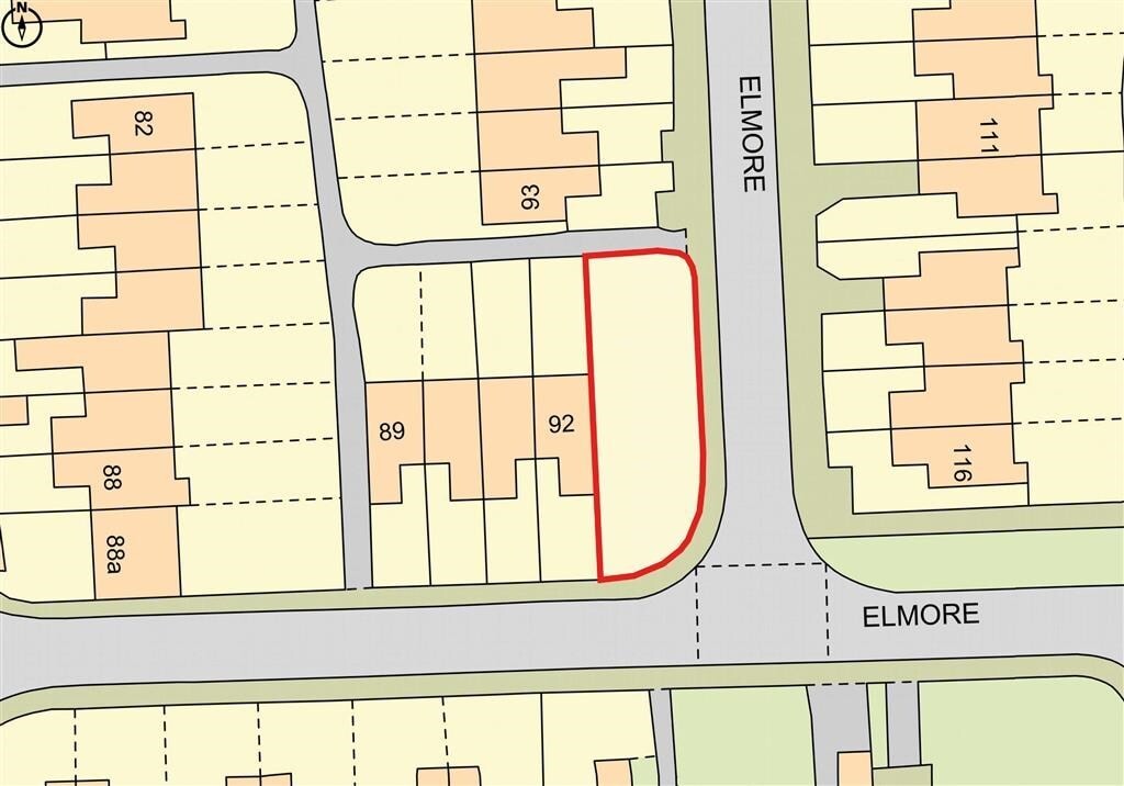 92 Elmore, Swindon for sale Site Plan- Image 1 of 4