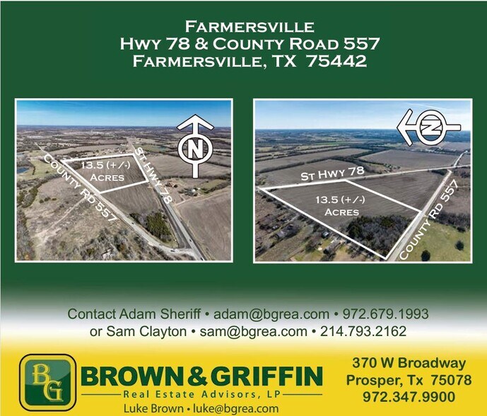 1302 State Highway 78 S, Farmersville, TX à vendre - Photo du bâtiment - Image 2 de 3
