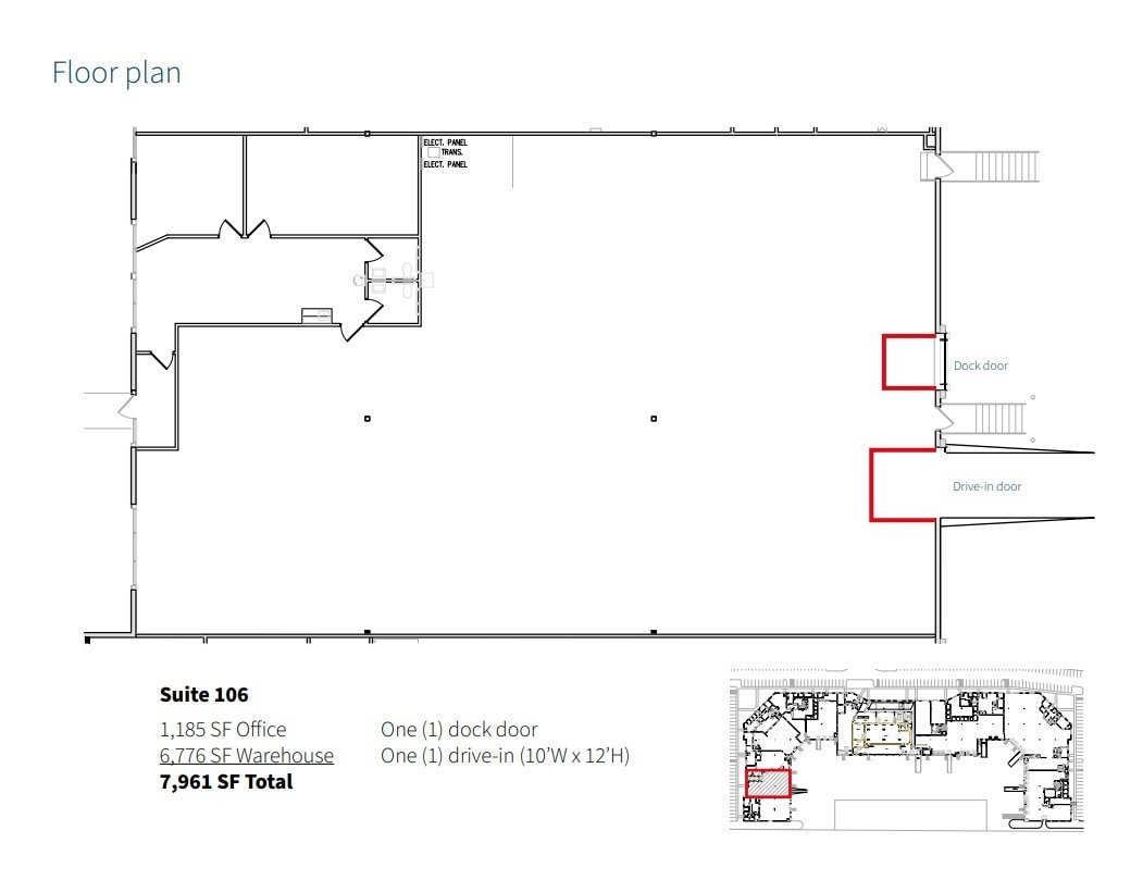 990 Lone Oak Rd, Eagan, MN à louer Plan d’étage- Image 1 de 1