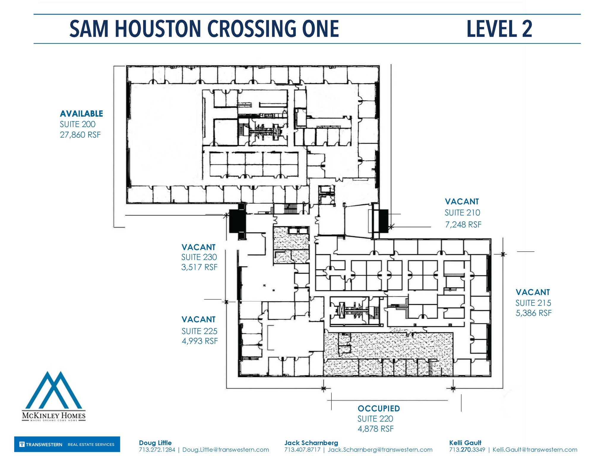 10343 Sam Houston Park Dr, Houston, TX à louer Plan d’étage- Image 1 de 1