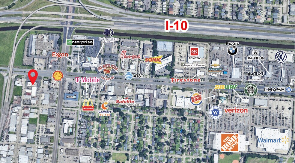 1919 Veterans Memorial Blvd, Kenner, LA for lease - Building Photo - Image 2 of 13