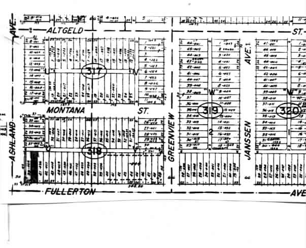 1552 W Fullerton Ave, Chicago, IL for sale - Plat Map - Image 2 of 4