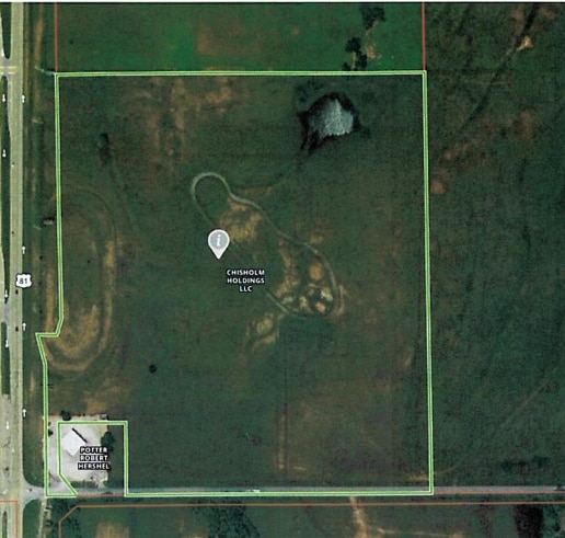 US-81 & State Highway 7, Marlow, OK for sale - Aerial - Image 3 of 3