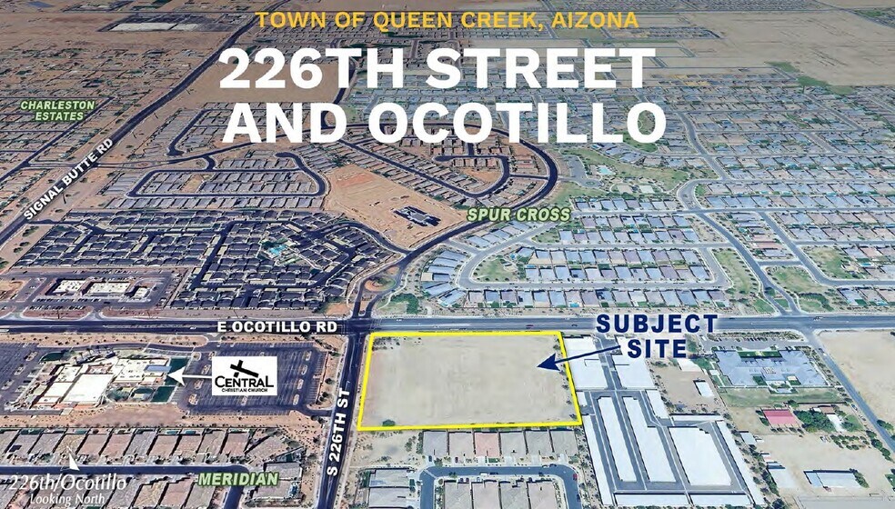 226th St & Ocotillo Rd, Queen Creek, AZ for sale - Primary Photo - Image 1 of 4