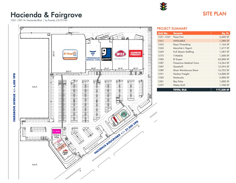 1255-1313 N Hacienda Blvd, La Puente, CA à louer - Photo du bâtiment - Image 2 de 7