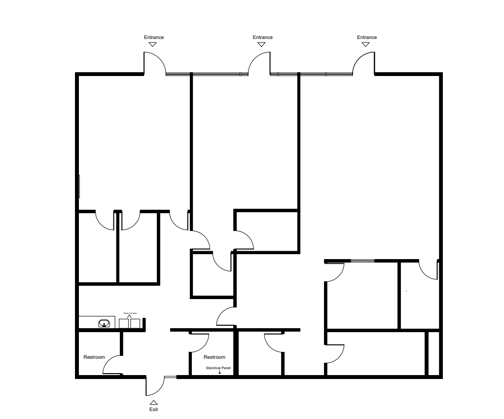 3301-3491 W Florida Ave, Hemet, CA à louer Plan d  tage- Image 1 de 2