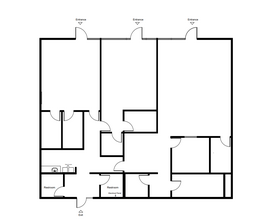 3301-3491 W Florida Ave, Hemet, CA à louer Plan d  tage- Image 1 de 2