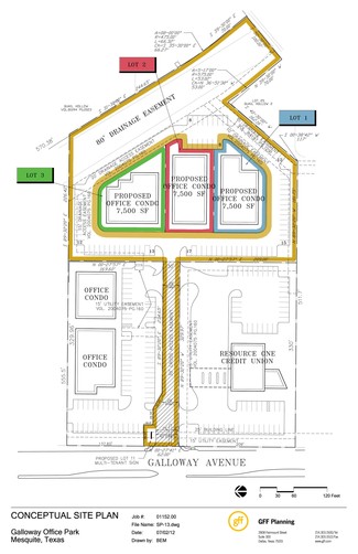 Plus de détails pour 2828 N Galloway Ave, Mesquite, TX - Terrain à vendre