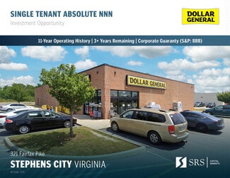 Plus de détails pour 321 Fairfax Pike, Stephens City, VA - Commerce de détail à vendre