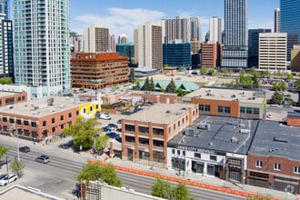 822 11th Ave SW, Calgary, AB - AERIAL  map view