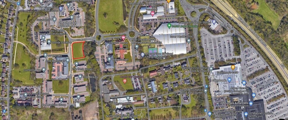 4 Oakwater Av, Cheadle à vendre - Aérien - Image 1 de 1