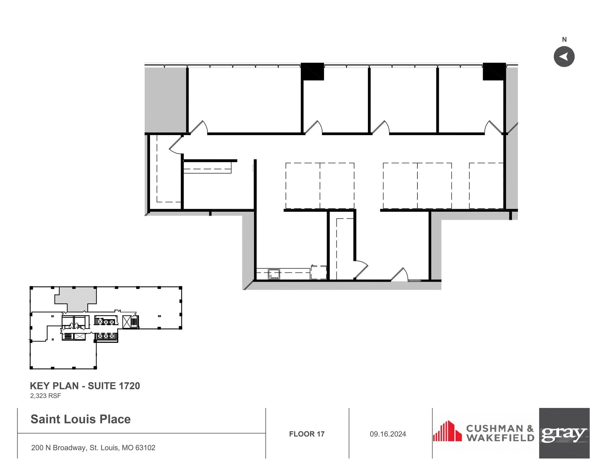200 N Broadway, Saint Louis, MO for lease Floor Plan- Image 1 of 1