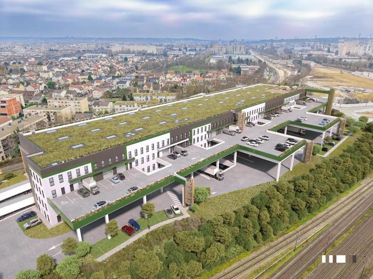 Bureau dans Bondy à louer Photo du bâtiment- Image 1 de 23