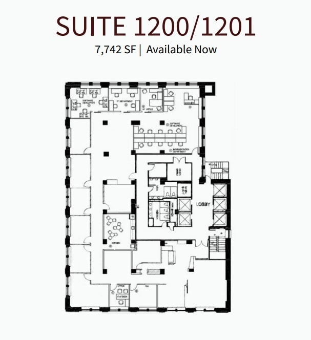 8 King St E, Toronto, ON for lease Floor Plan- Image 1 of 1