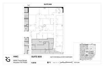 6655 Travis St, Houston, TX à louer Plan de site- Image 1 de 1