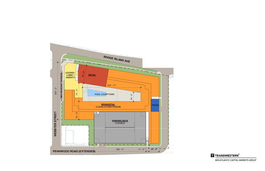 4505 Rhode Island Ave, North Brentwood, MD à vendre - Plan d’étage type - Image 2 de 4