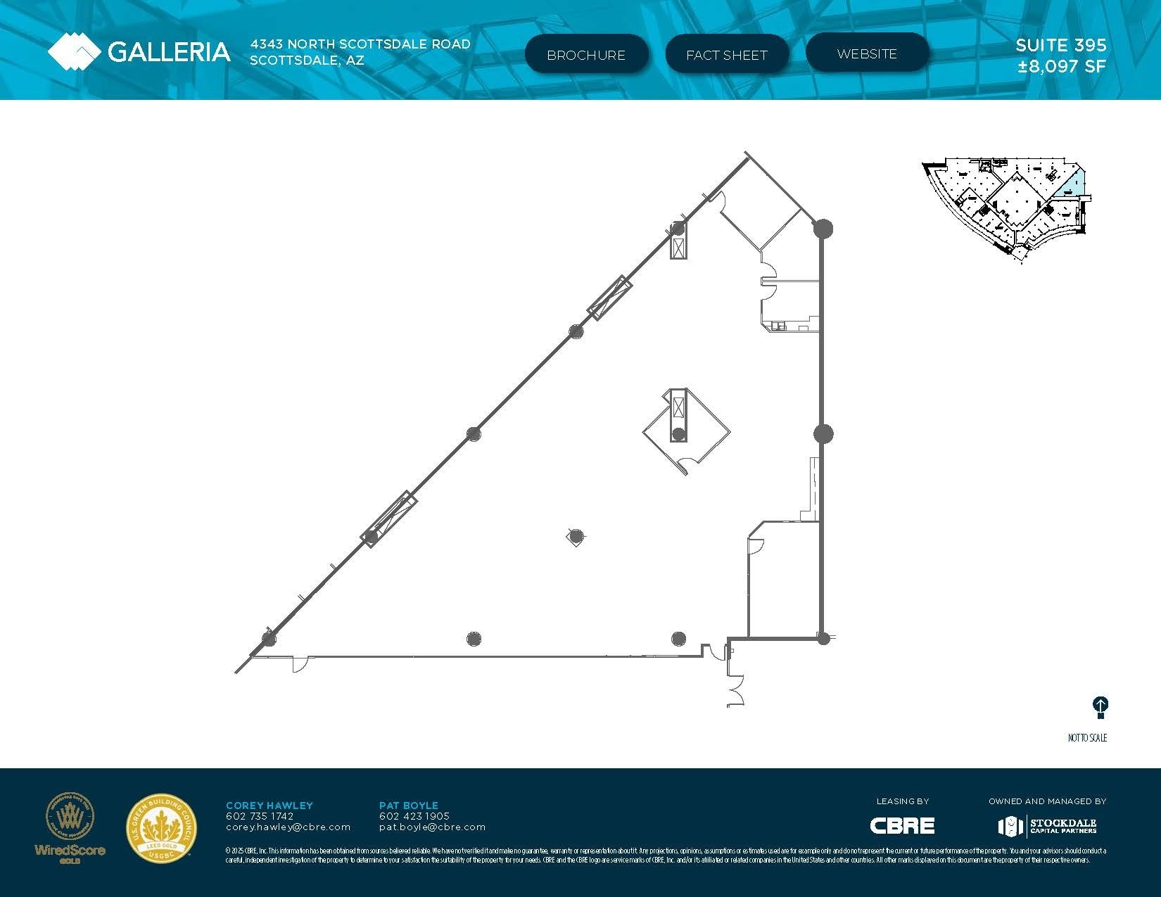 4343 N Scottsdale Rd, Scottsdale, AZ for lease Floor Plan- Image 1 of 1