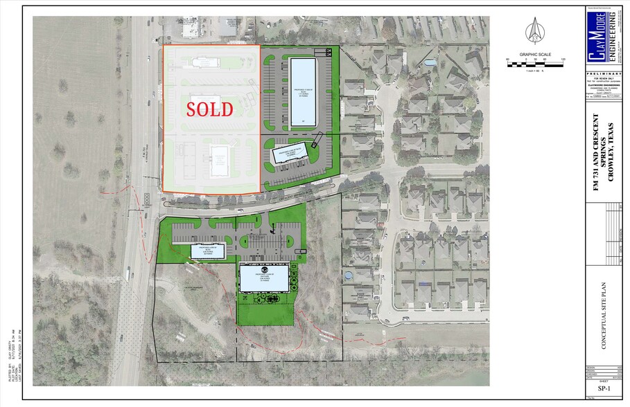 NEQ N Crowley Rd & Crescent Springs Rd, Crowley, TX for sale - Other - Image 2 of 2