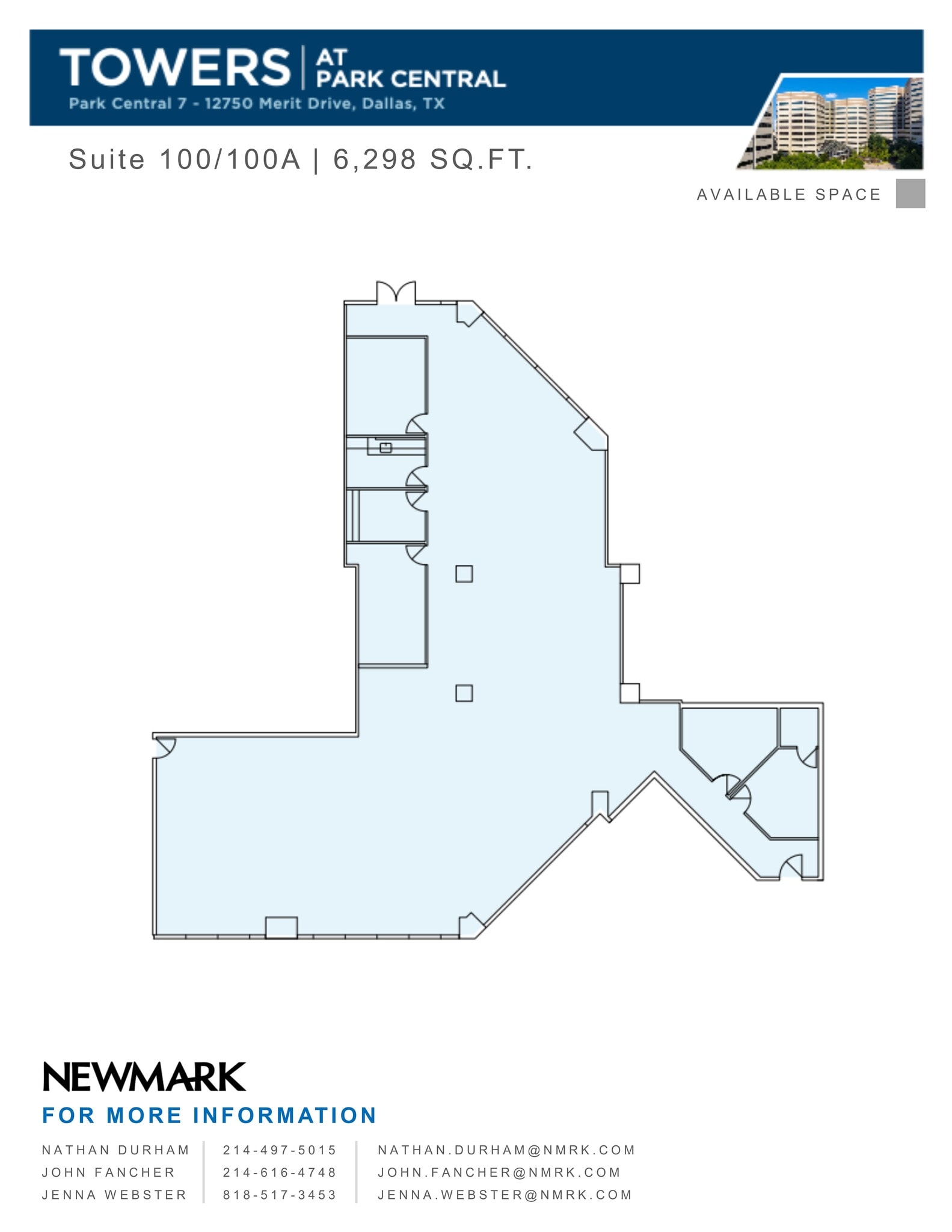 12750 Merit Dr, Dallas, TX for lease Site Plan- Image 1 of 1