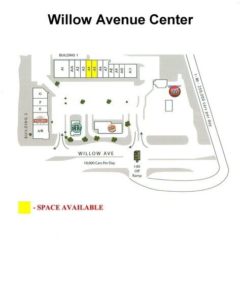 844 Willow Ave, Hercules, CA à louer - Plan de site - Image 3 de 3