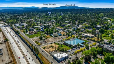 606 S Scott St, Spokane, WA - Aerial  map view - Image1