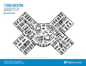 11000 Weston Pky, Cary, NC à louer Plan d’étage- Image 1 de 1