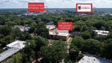 337 S Milledge Ave, Athens, GA - Aerial  map view - Image1