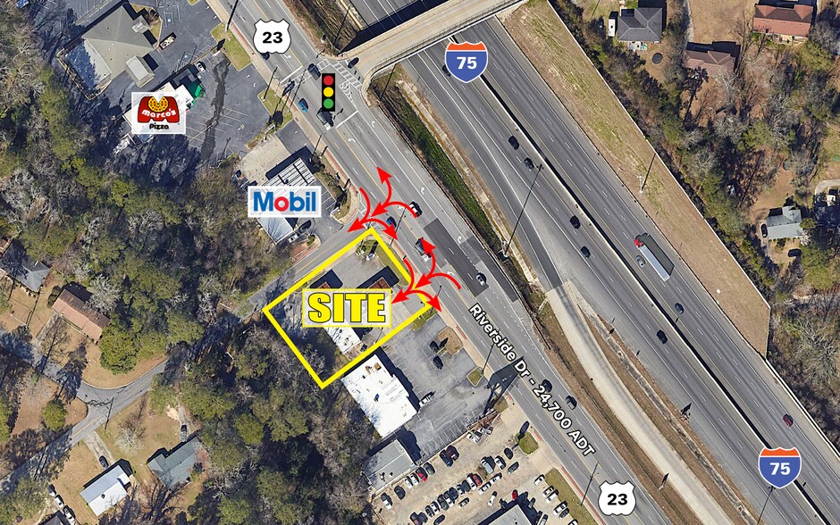 2840 Riverside Dr, Macon-Bibb, GA à vendre - Photo du bâtiment - Image 3 de 10