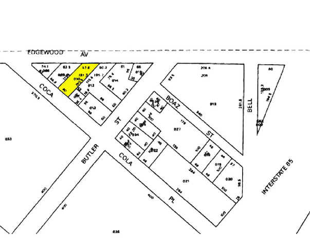 191 Edgewood Ave SE, Atlanta, GA à vendre - Plan cadastral - Image 2 de 4