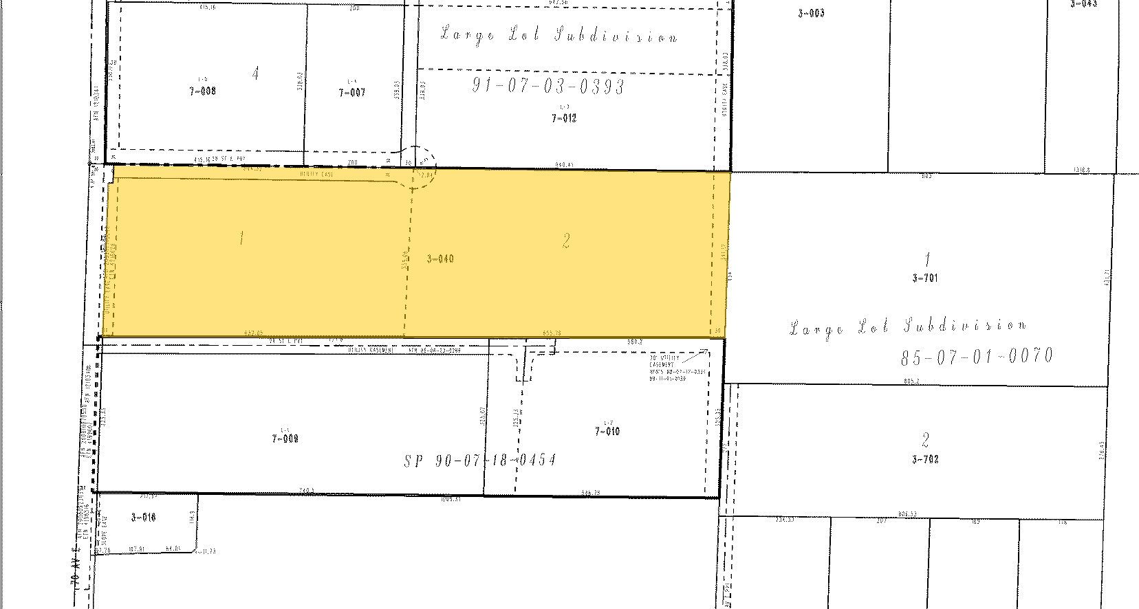 2807 70th Ave E, Fife, WA à vendre Plan cadastral- Image 1 de 1