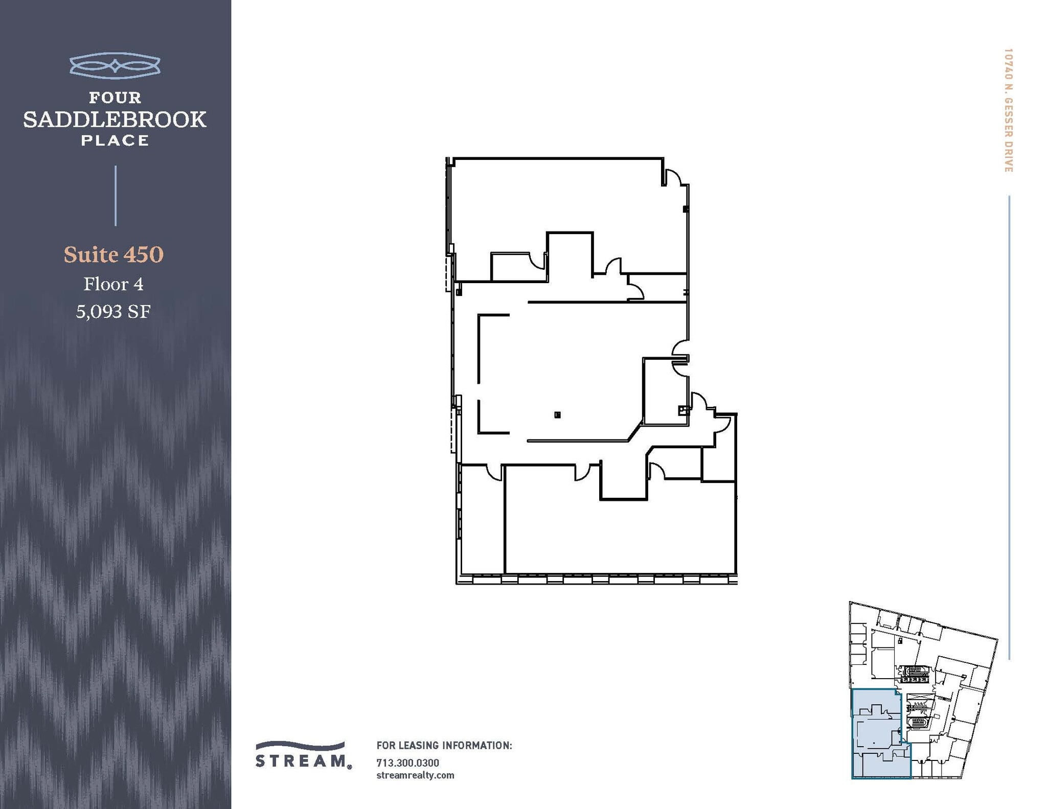 7906 N Sam Houston Pky W, Houston, TX for lease Floor Plan- Image 1 of 1