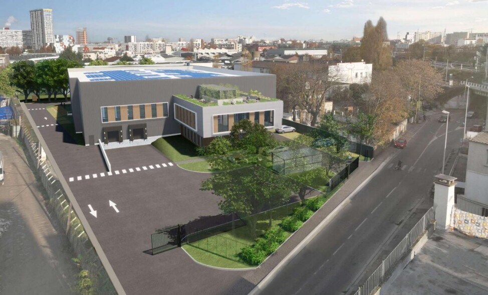 Bureau dans Aubervilliers à louer - Photo du bâtiment - Image 1 de 4