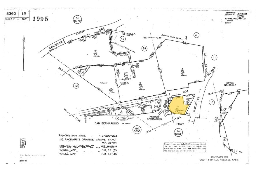 1504 Gillette Rd, Pomona, CA à vendre - Plan cadastral - Image 2 de 13
