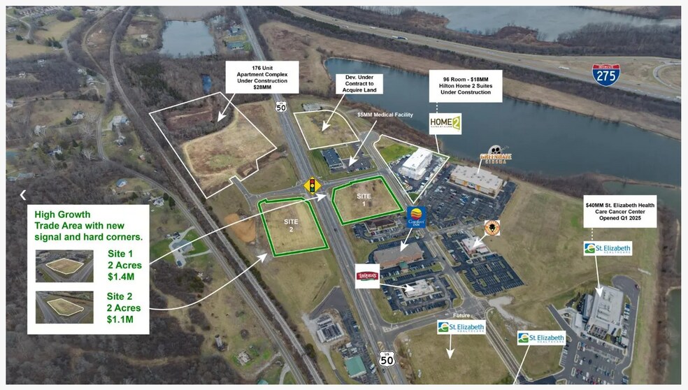 0 N Greencomm Dr, Greendale, IN à vendre - Aérien - Image 2 de 2