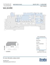 10866 Wilshire Blvd, Los Angeles, CA for lease Floor Plan- Image 1 of 1